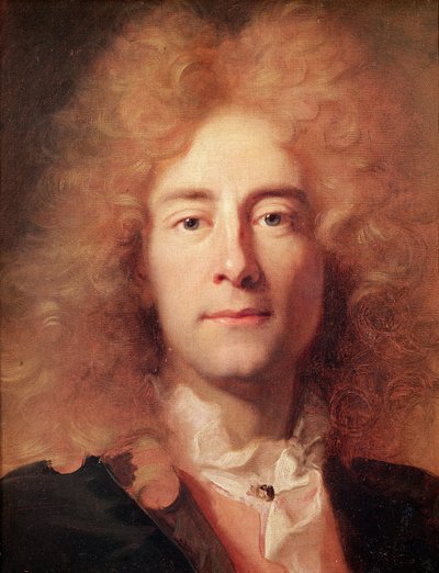 Retrato de um homem desconhecido de Hyacinthe Francois Rigaud